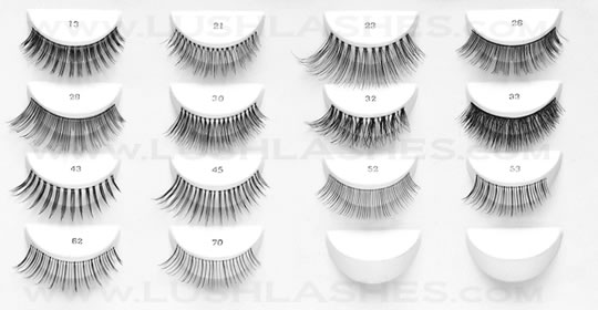 Natural False Eyelash Collection makes everyday wear possible.